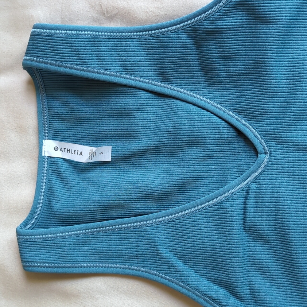Aurora Seamless Crop Rib Tank - Picture 4 of 7